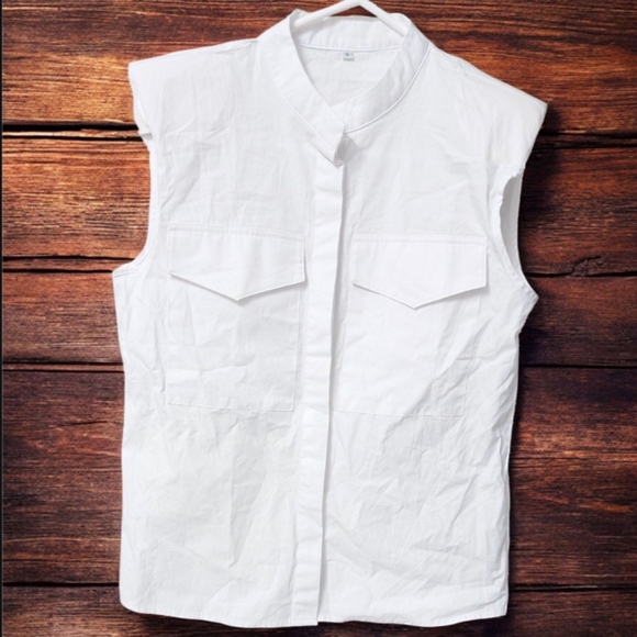 Nwt! Commense Sleevless Blouse - Picture 5 of 12